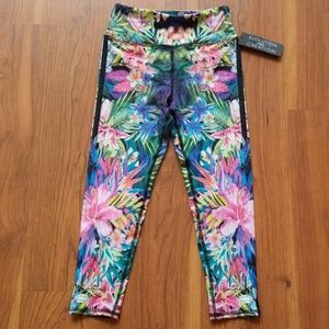 Evolution and Creation flower active leggings S